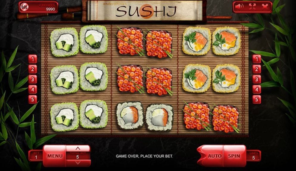 Sushi online Automatenspiel