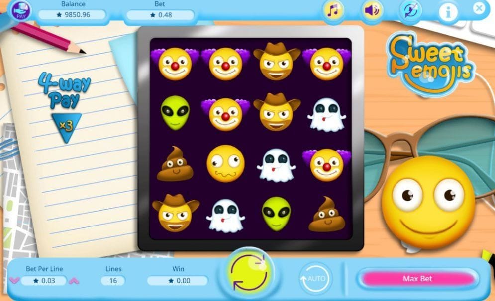Sweet Emojis Spielautomat