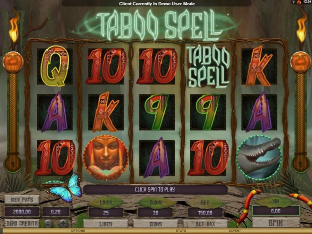 Taboo Spell Spielautomat