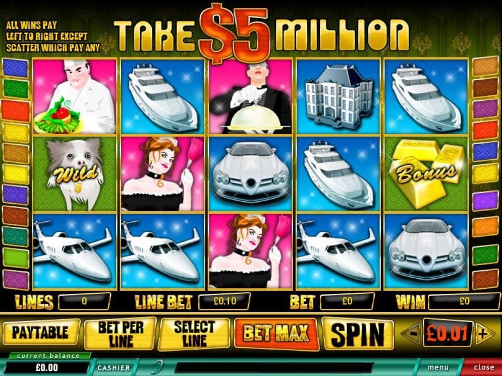 Take 5 Millions Casino Spiel