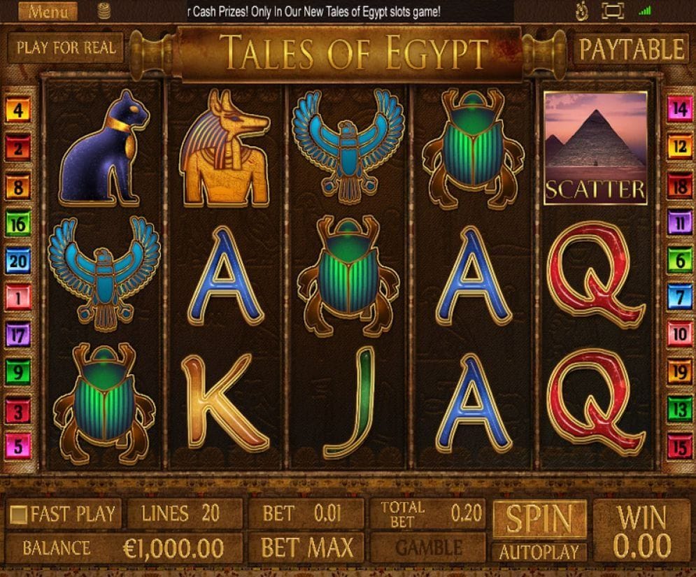 Tales Of Egypt Geldspielautomat