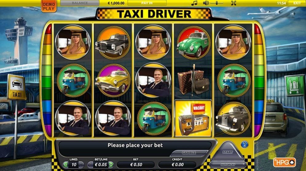 Taxi Driver online Casino Spiel
