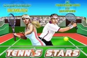 Tennis Stars Spielautomat online spielen