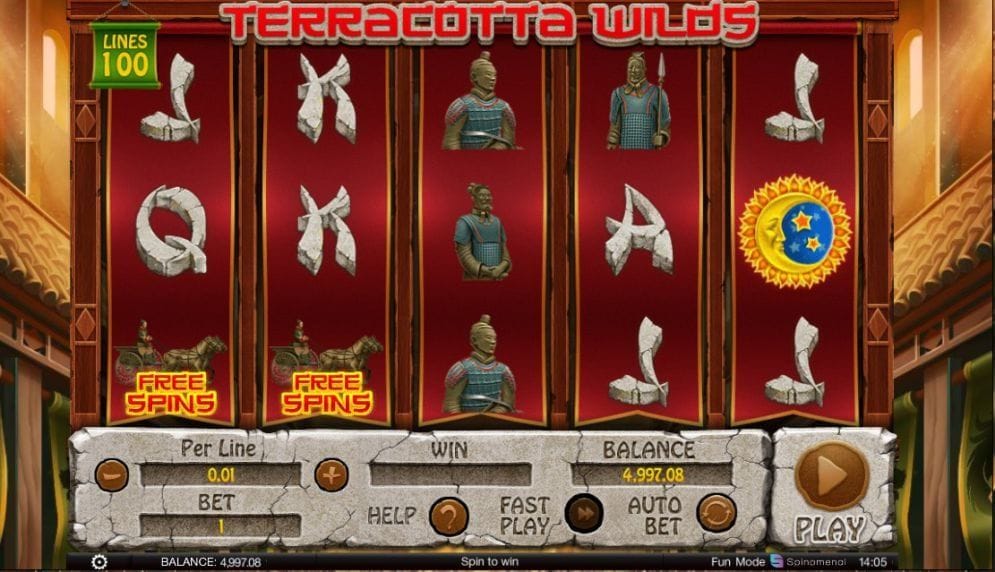 Terracotta Wilds Casino Spiel