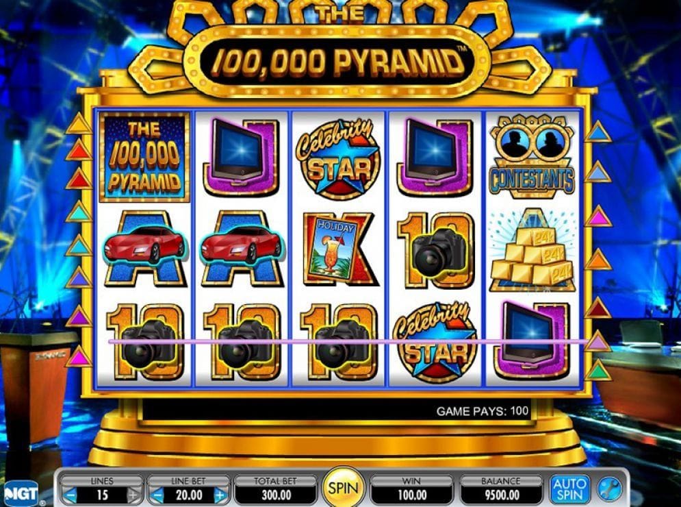 The 100,000 Pyramid Geldspielautomat