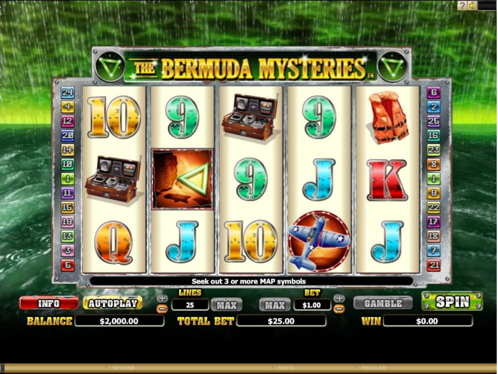 The Bermuda Mysteries Casinospiel