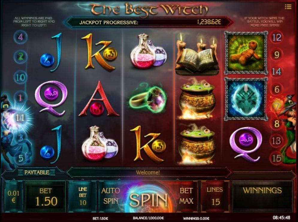 The Best Witch online Casino Spiel