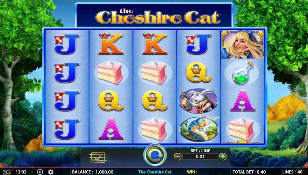 The Cheshire Cat online Slotmaschine