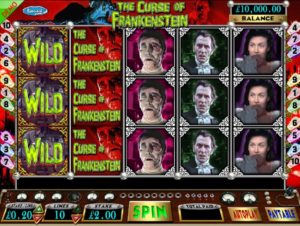 The Curse of Frankenstein Video Slot online spielen