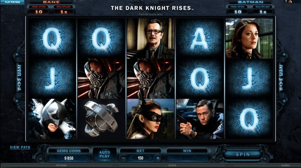 The Dark Knight Rises Automatenspiel