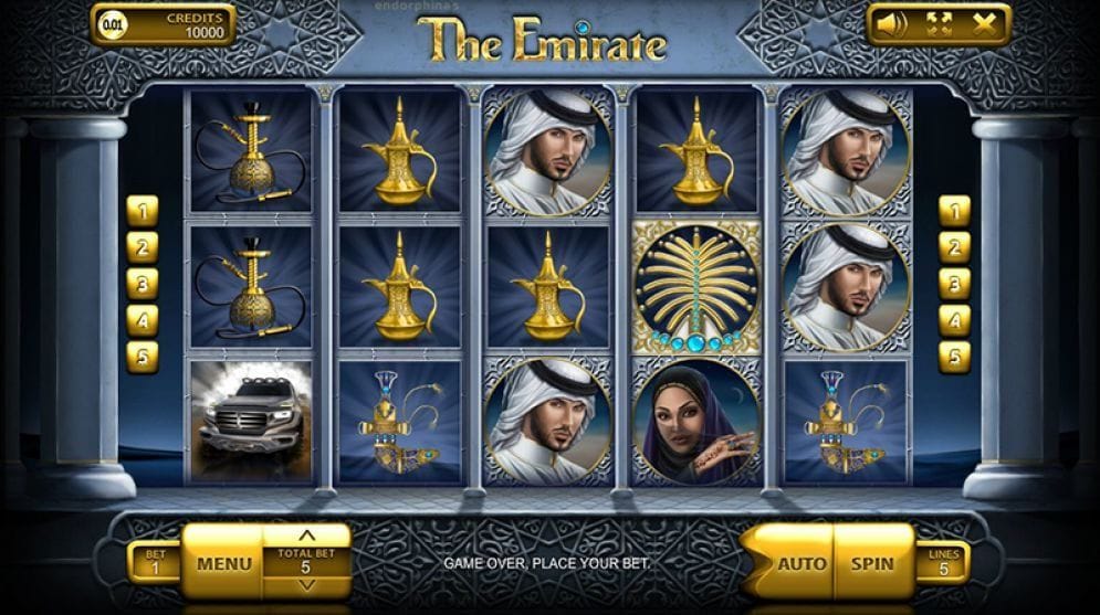 The Emirate online Spielautomat