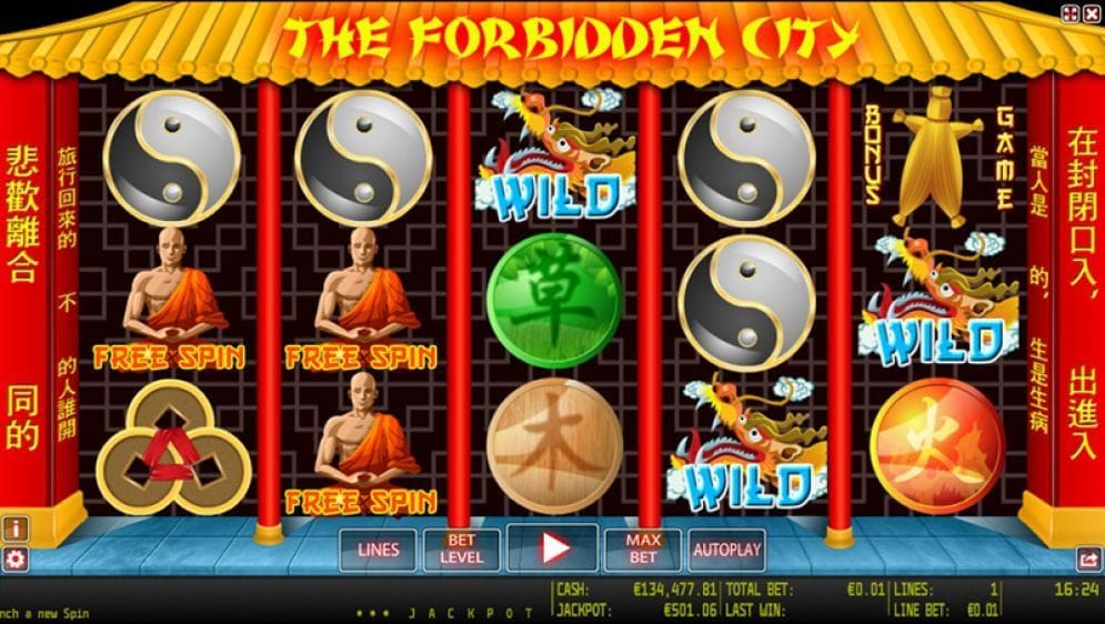 The Forbidden City Spielautomat