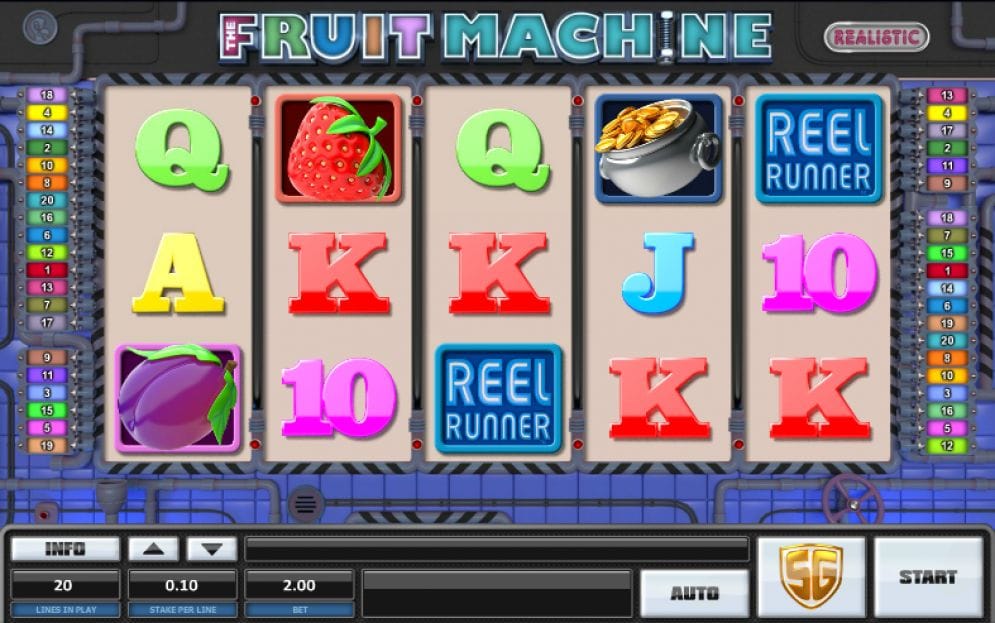 The Fruit Machine online Videoslot