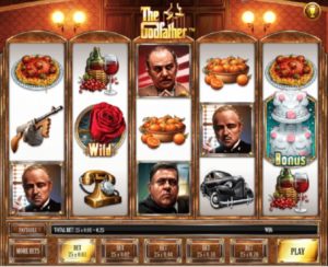 The Godfather Video Slot online spielen