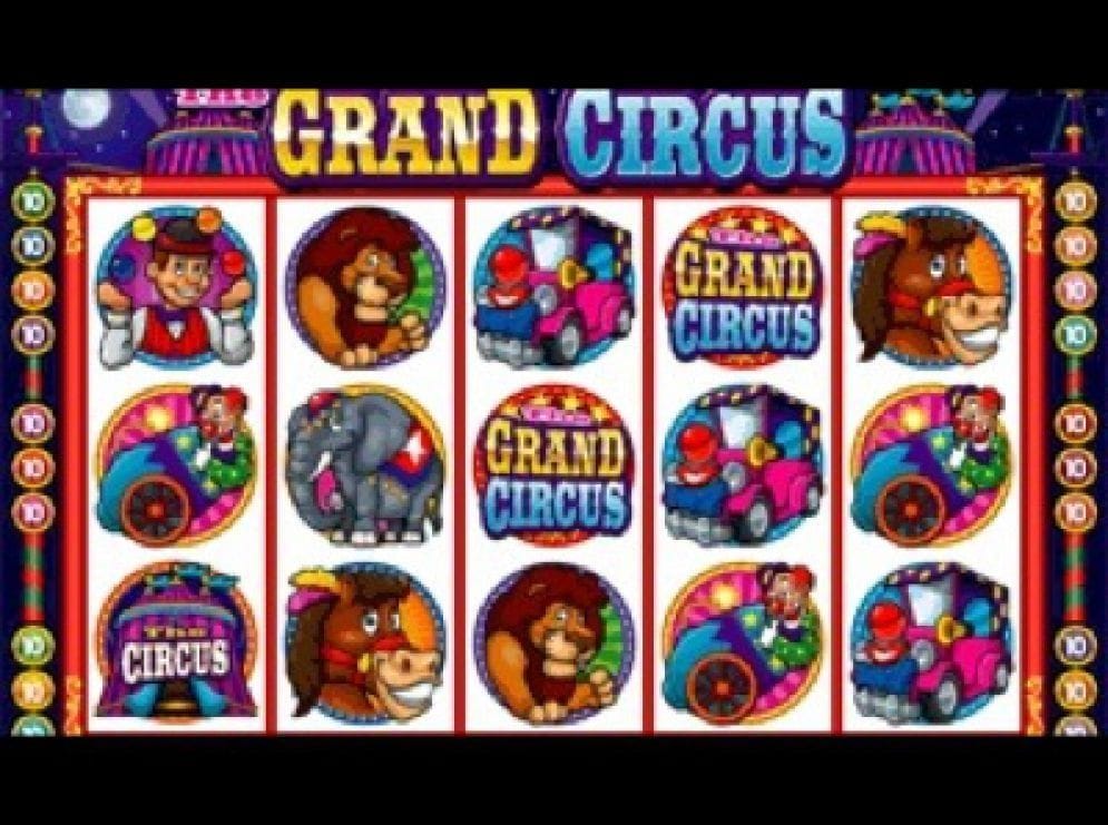 The Grand Circus online Geldspielautomat