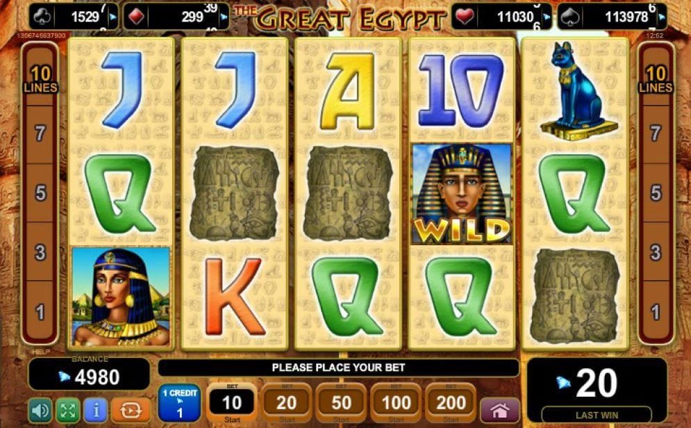 The Great Egypt online Casinospiel