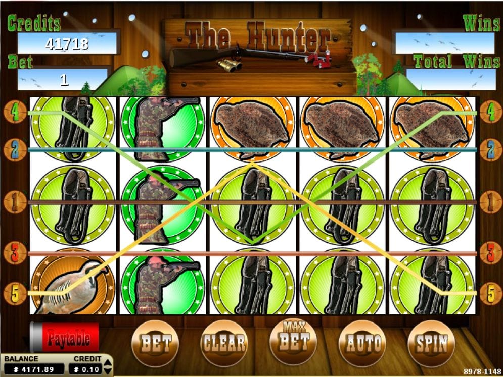 The Hunter online Spielautomat