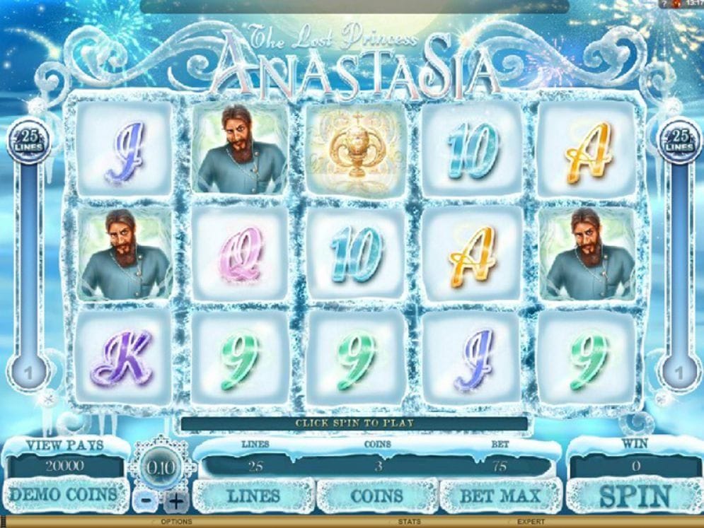 The Lost Princess Anastasia online Casino Spiel