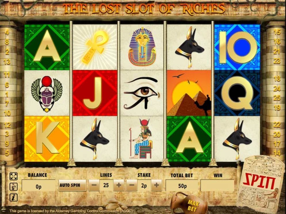 The Lost Slot of Riches online Video Slot