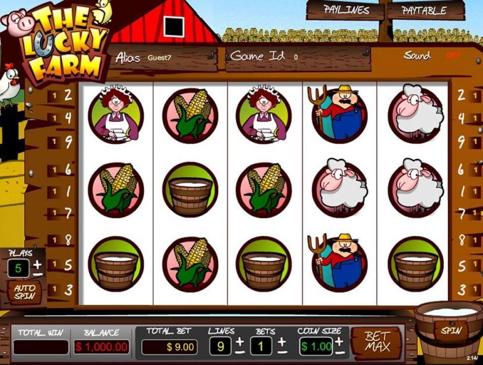 The Lucky Farm online Geldspielautomat