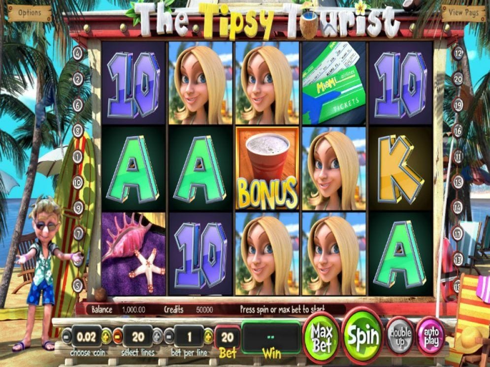 The Tipsy Tourist Video Slot