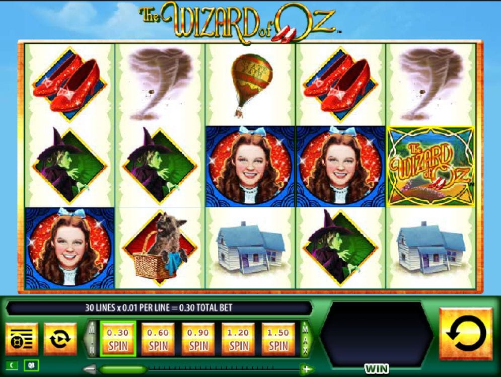 The Wizard Of Oz Road To Emerald City online Slotmaschine