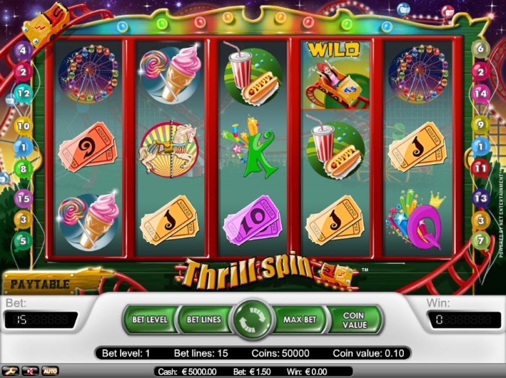 Thrill Spin Geldspielautomat