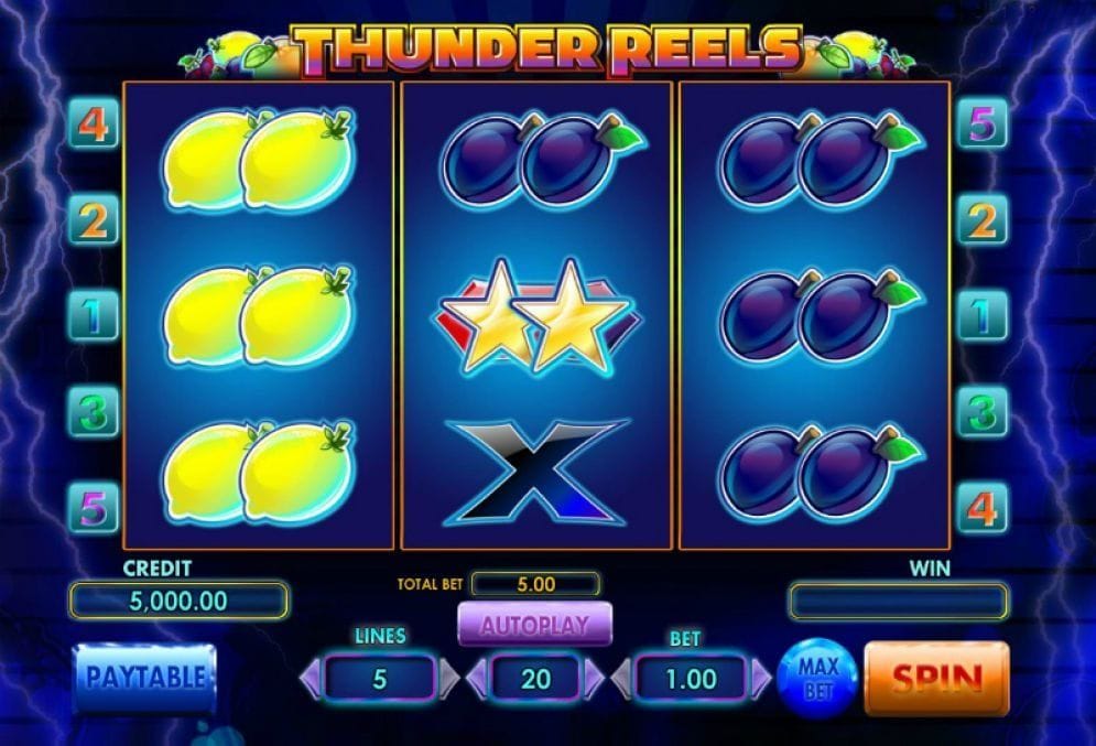 Thunder Reels Casinospiel