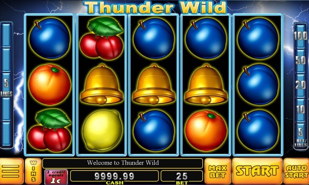 Thunder Wild online Geldspielautomat