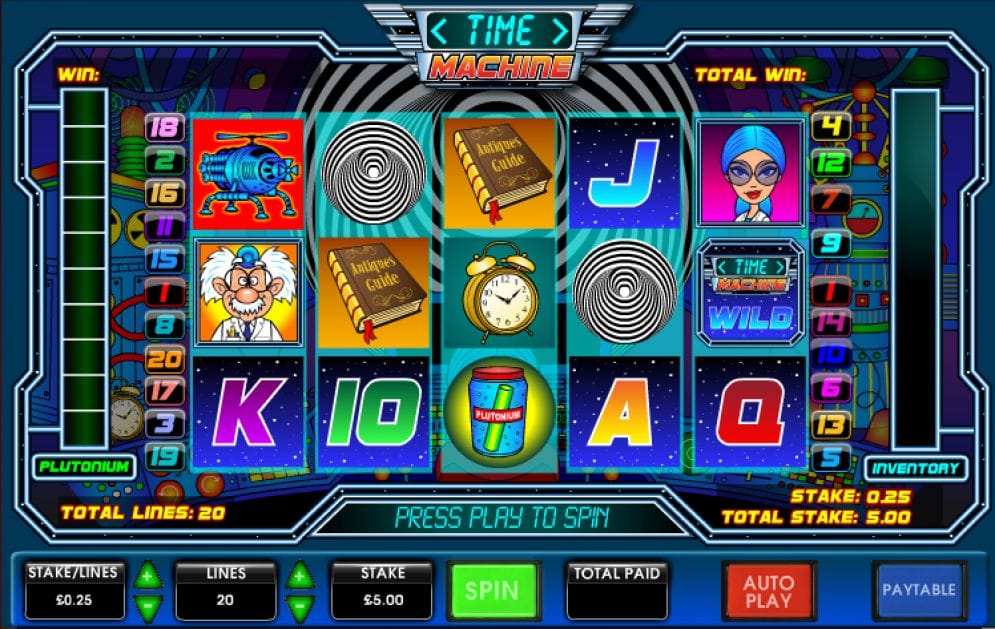 Time Machine online Spielautomat