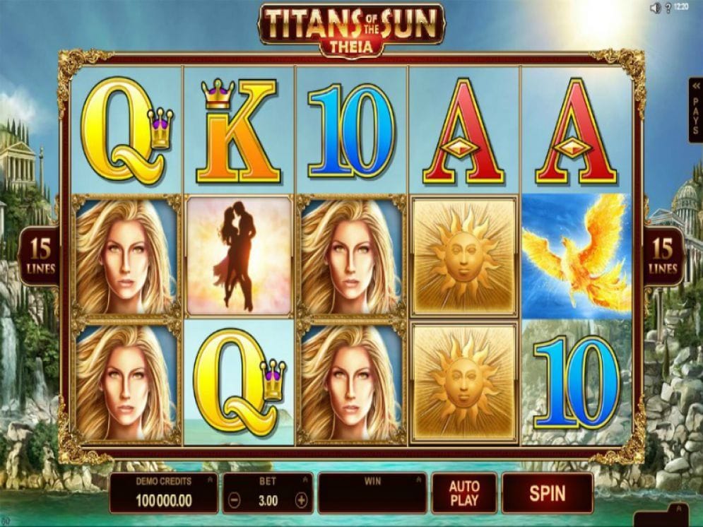 Titans of the Sun: Theia online Casino Spiel
