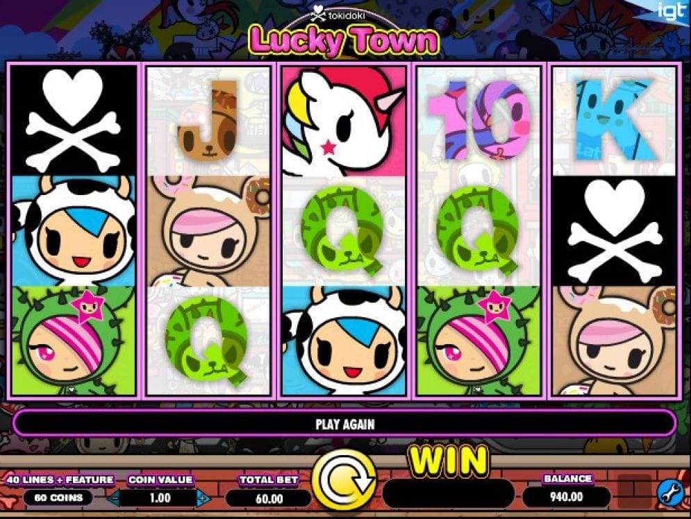 Tokidoki Lucky Town Geldspielautomat