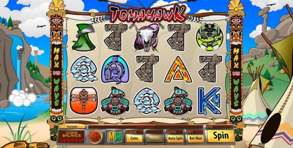Tomahawk online Geldspielautomat