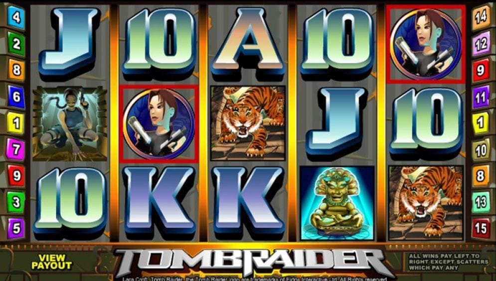 Tomb Raider online Automatenspiel