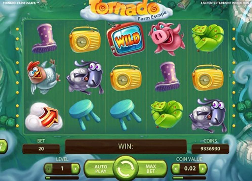 Tornado: Farm Escape online Geldspielautomat