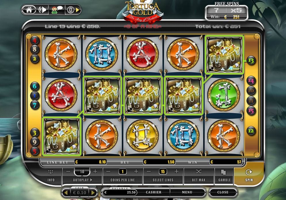 Tortuga Gold – The Bay of Fortune Video Slot