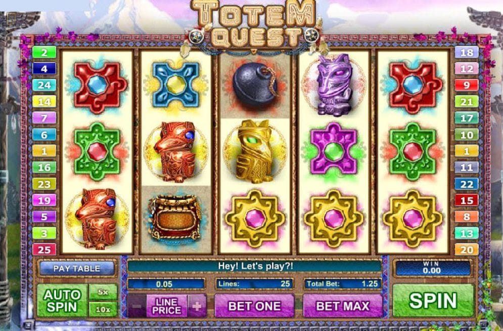 Totem Quest online Spielautomat
