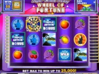 Triple Action Frenzy Wheel Of Fortune Spielautomat