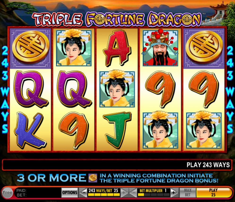 Triple Fortune Dragon Geldspielautomat