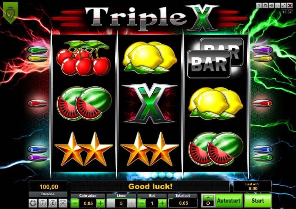 Triple X online Spielautomat