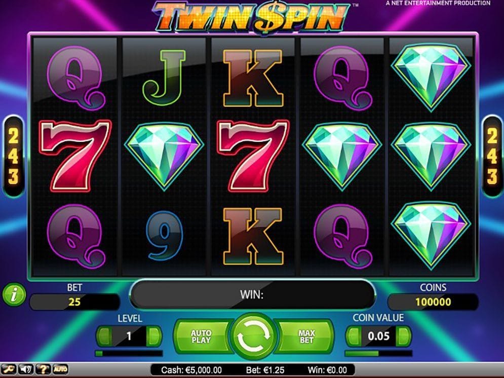 Twin Spin online Geldspielautomat