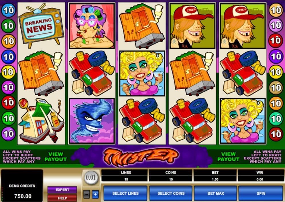 Twister online Geldspielautomat