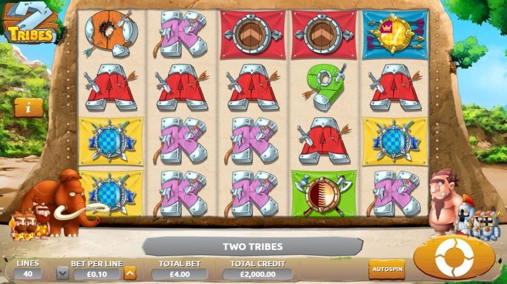 Two Tribes online Spielautomat