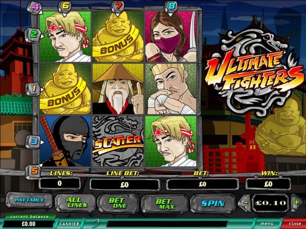 Ultimate Fighters online Spielautomat
