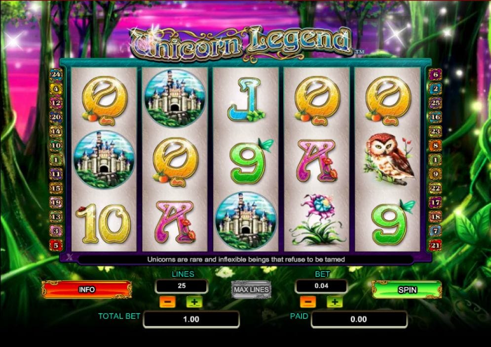 Unicorn Legend online Spielautomat