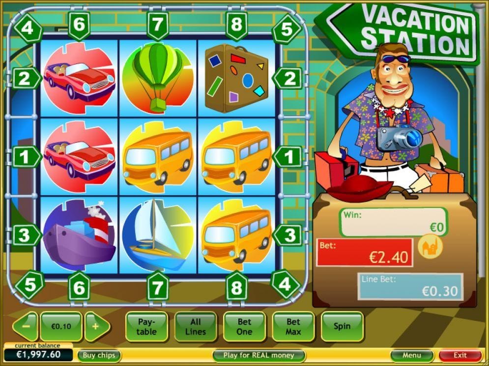 Vacation Station online Video Slot