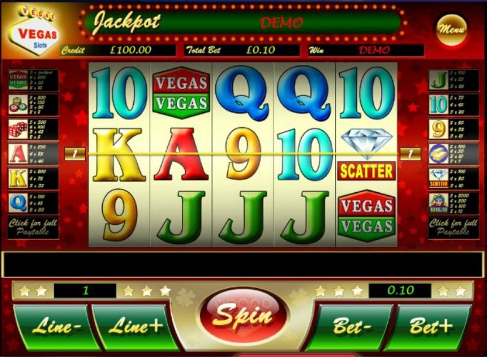Vegas Vegas Automatenspiel