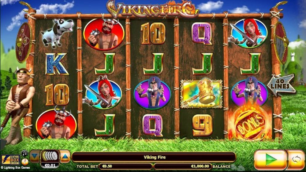 Viking Fire online Video Slot