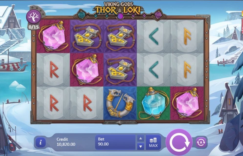 Viking Gods: Thor and Loki online Casino Spiel
