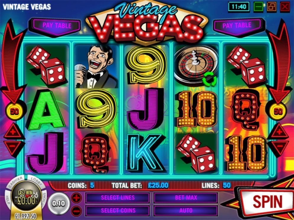 Vintage Vegas online Automatenspiel